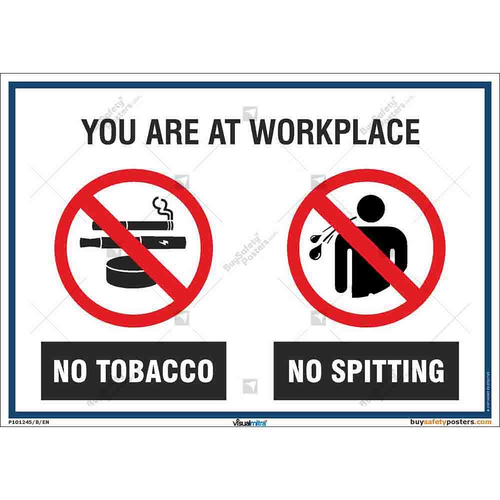 no spit tobacco Buy posters related to no spitting & no tobacco