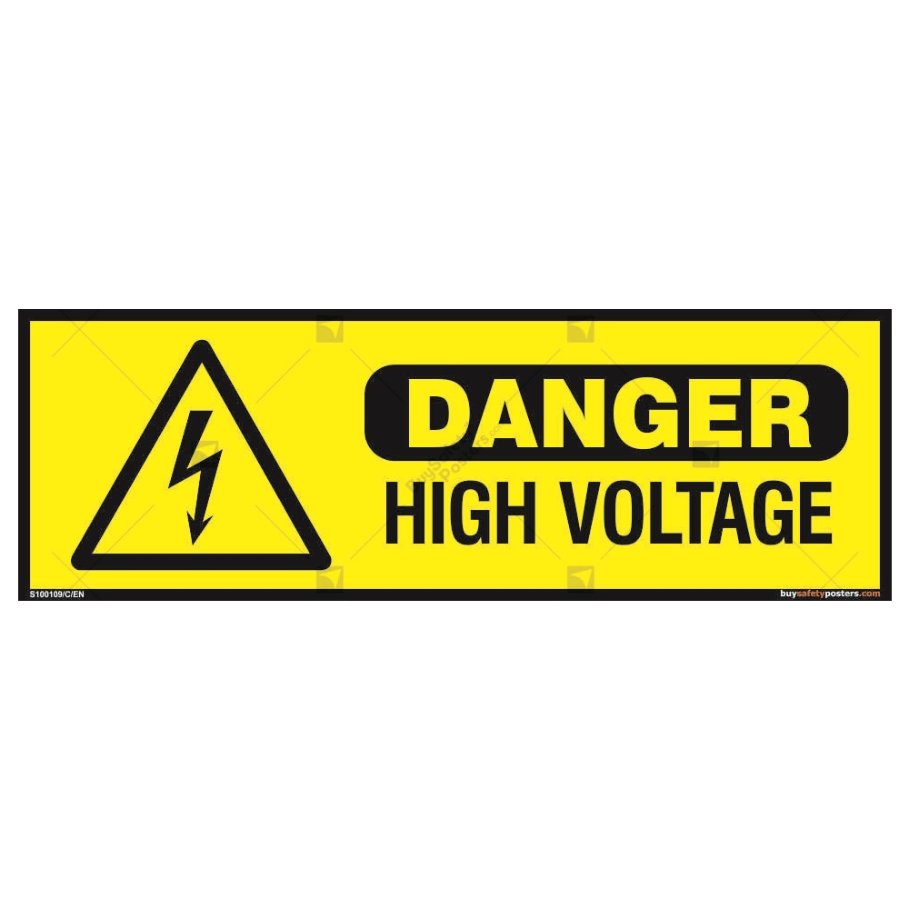 High Voltage Danger Sign
