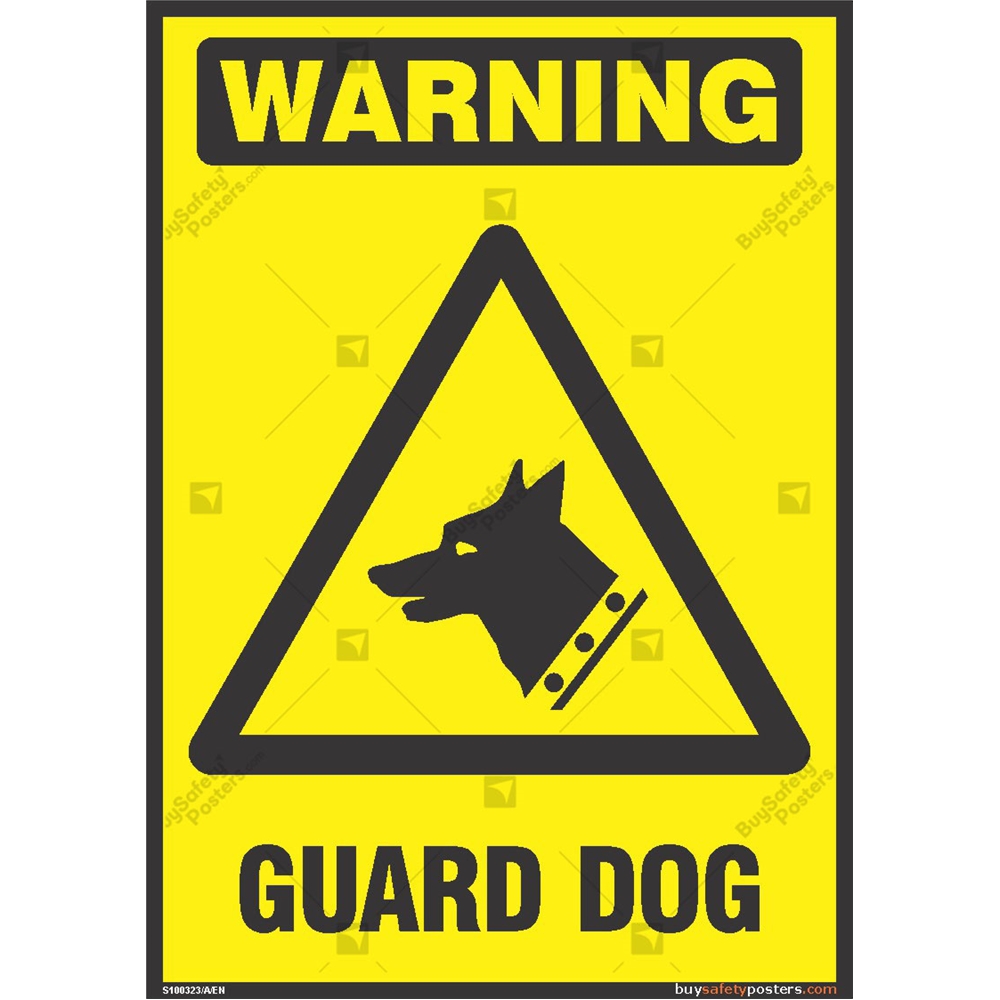 Guard Dog Warning Signs sites.unimi.it