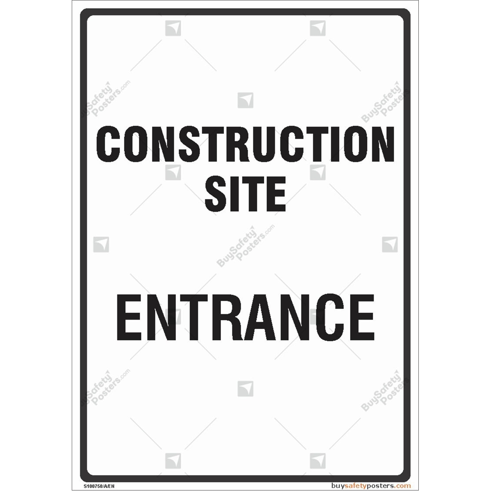 Construction Entrance Sign