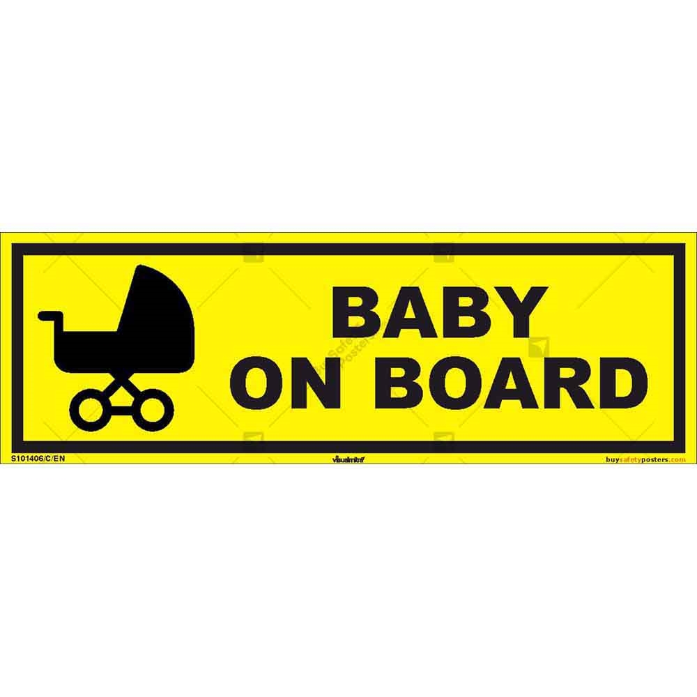 Baby on Board sign