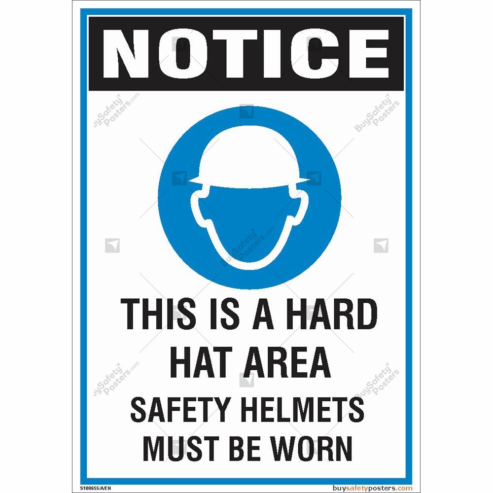 ANSI Safety Label Caution Hard Hat Required Vertical lupon.gov.ph