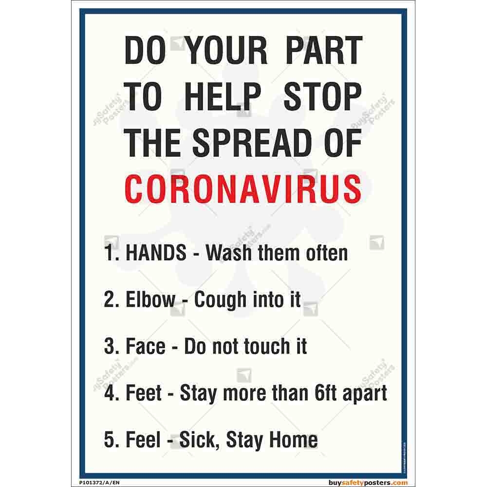 Best quality posters on coronavirus pandemic