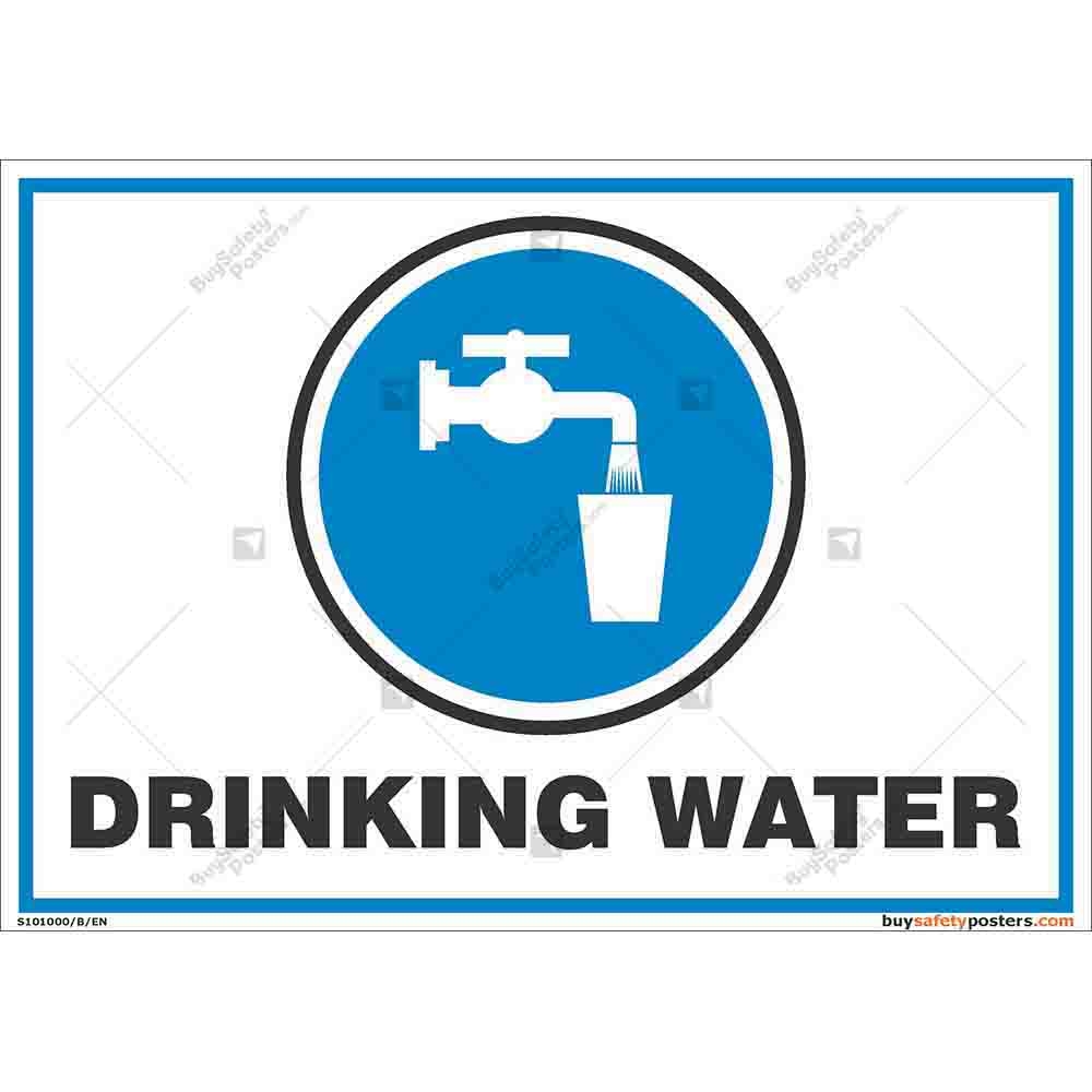 Drinking Water Sign