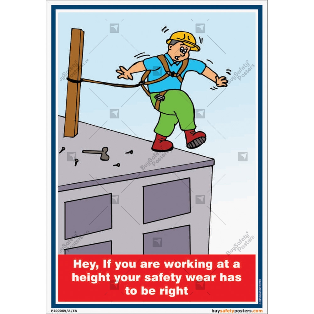 Working At Height Poster